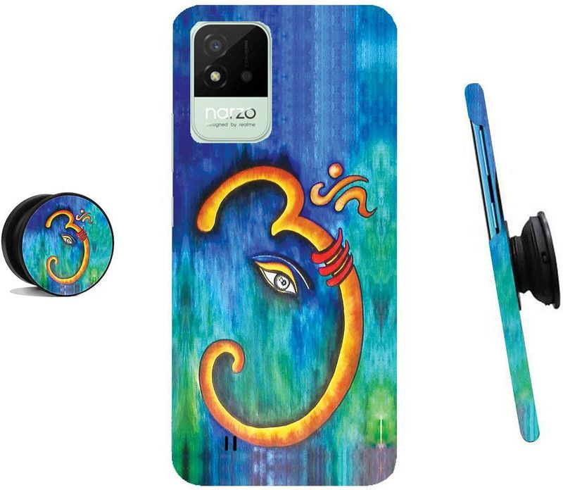 ZAPPY Back Cover for Realme Narzo 50i  (Multicolor, Cases with Holder)