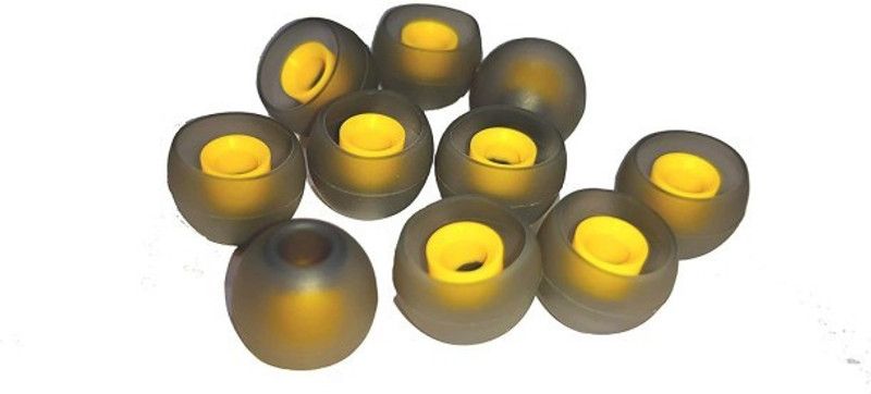 THE DARK NIGHT Somapa 10 Pcs Earbuds Cover for Realme Wireless Buds | ... In The Ear Headphone Cushion  (Pack of 1, Multicolor)
