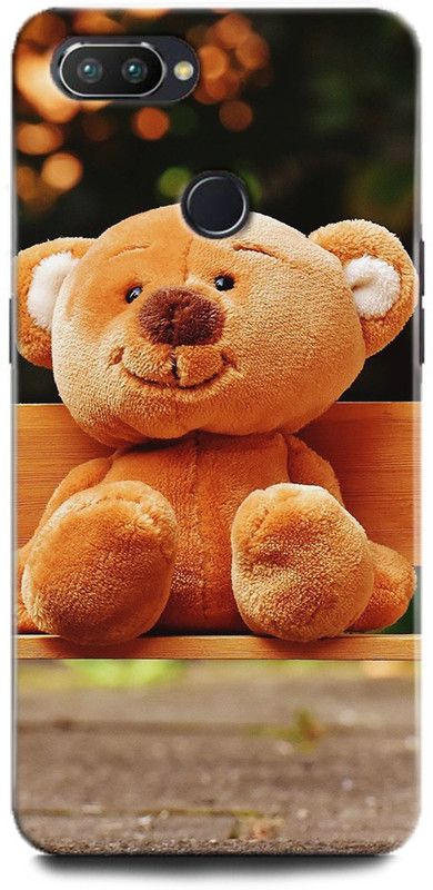 BARMANS Back Cover for Realme 2 / teddy bear, love, cute, I love you, cute teddy, miss you  (Multicolor, Shock Proof, Pack of: 1)