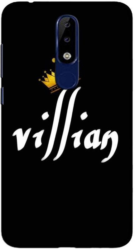 CROKIAN Back Cover for Nokia 6.1 Plus Villian Back Cover  (Multicolor, Hard Case, Pack of: 1)