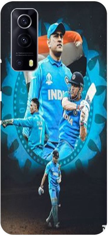 Enna Traders Back Cover for IQOO Z3 ,Z3 5G ( MS Dhoni) PRINTED BACK COVER  (Multicolor, Waterproof, Pack of: 1)
