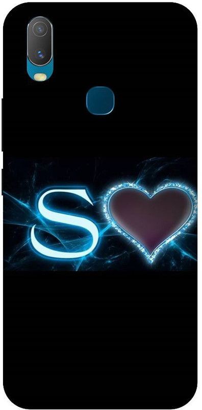 URCHIN Back Cover for Vivo Y11 S letter, Letter S, S word, S name, S  (Multicolor, Shock Proof, Pack of: 1)