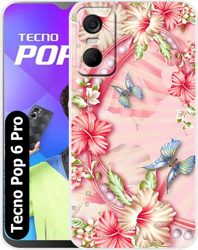 Cooltrend Back Cover for Tecno Camon Pop 6 Pro  (Multicolor, Flexible, Silicon, Pack of: 1)