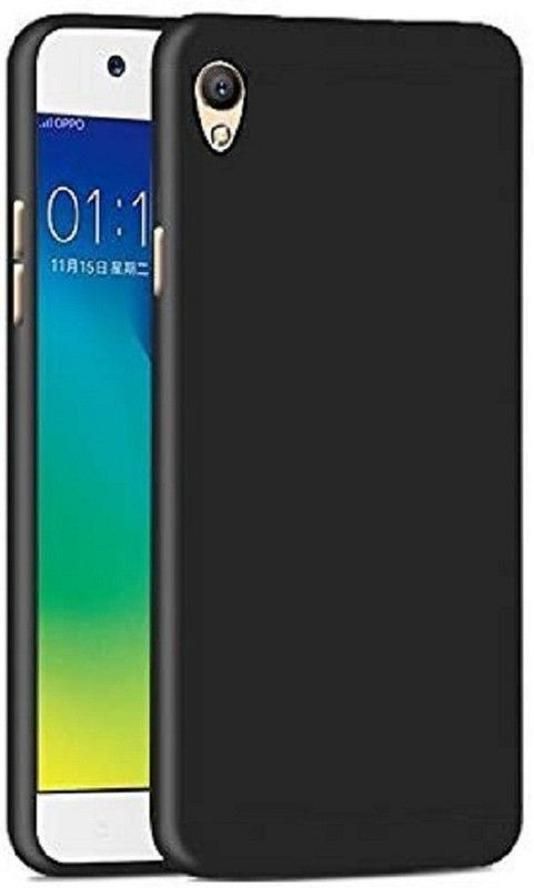 Power Back Cover for Oppo A37  (Black, Pack of: 1)