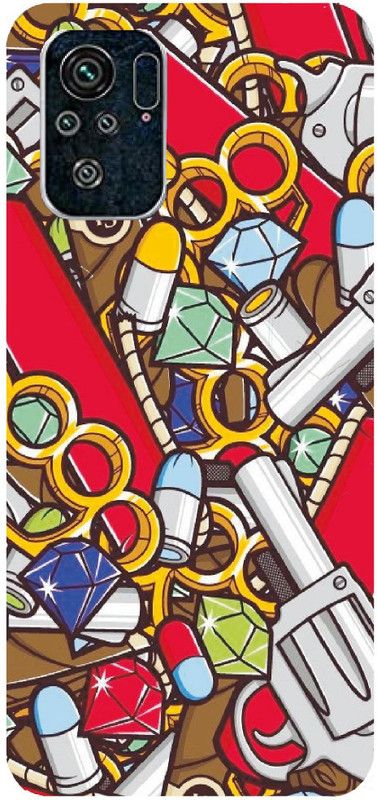 PHONICZ RETAILS Redmi Note 10s Mobile Skin  (Multicolor)