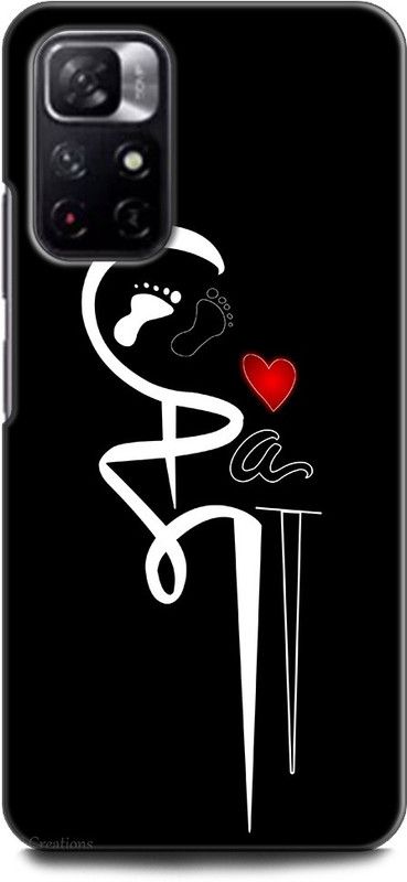 INDICRAFT Back Cover for POCO M4 Pro 5G MOTHER, MAA, FATHER, MAA PAA, LIFE LINE MOM DAD  (Multicolor, Shock Proof, Pack of: 1)