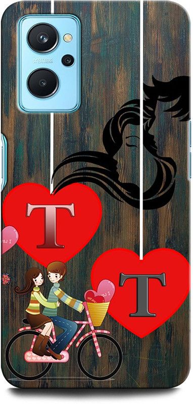 ORBIQE Back Cover for OPPO A96 TT, T LOVE, T LETTER, TT NAME  (Multicolor, Hard Case, Pack of: 1)