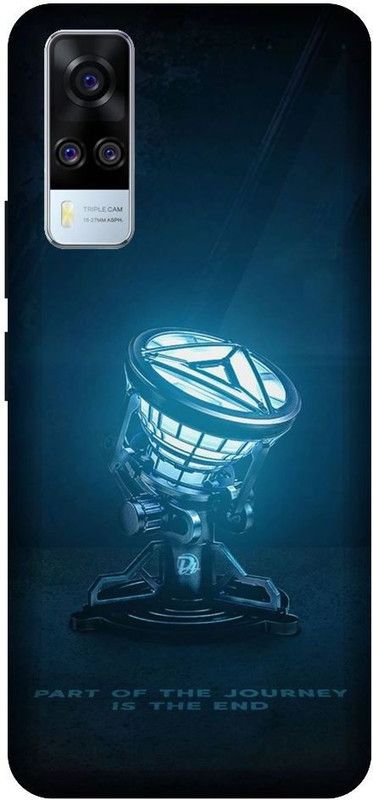 URCHIN Back Cover for VIVO Y51  (Black, Blue, Shock Proof, Pack of: 1)