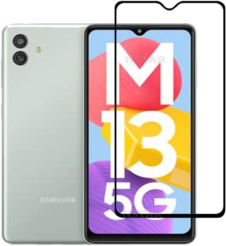 NSTAR Edge To Edge Tempered Glass for Samsung Galaxy M13 5G  (Pack of 1)