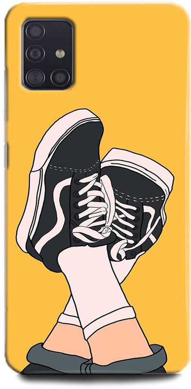 WallCraft Back Cover for Samsung Galaxy A51  (Multicolor, Dual Protection)