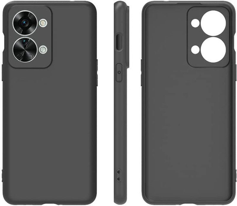 ASVALBUY Back Cover for Oneplus Nord 2T 5G  (Black, Grip Case, Pack of: 1)