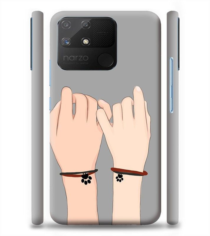 BR TOP SHOP Back Cover for Realme Narzo 50A  (Multicolor, Pack of: 1)