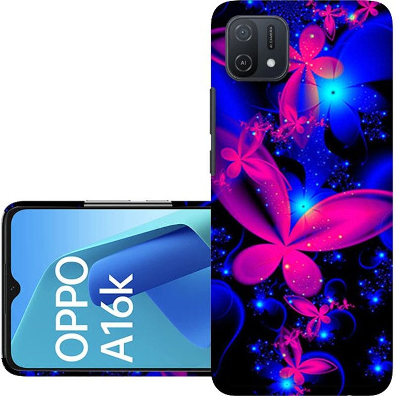 NAV Back Cover for Oppo A16K  (Multicolor, Hard Case, Pack of: 1)
