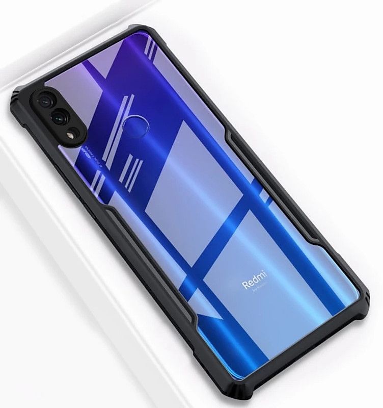 mFoniscie Back Cover for Mi Redmi Note 7 Pro, Mi Redmi Note 7, Mi Redmi Note 7s  (Black, Shock Proof)