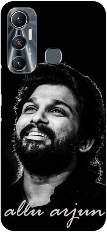 PICHKU Back Cover for INFINIX HOT 11- X662-ALLU,ARJUN,SOUTH,ACTOR,HERO,BUNNY, MALLU,TAMIL,STAR  (Black, Hard Case, Pack of: 1)