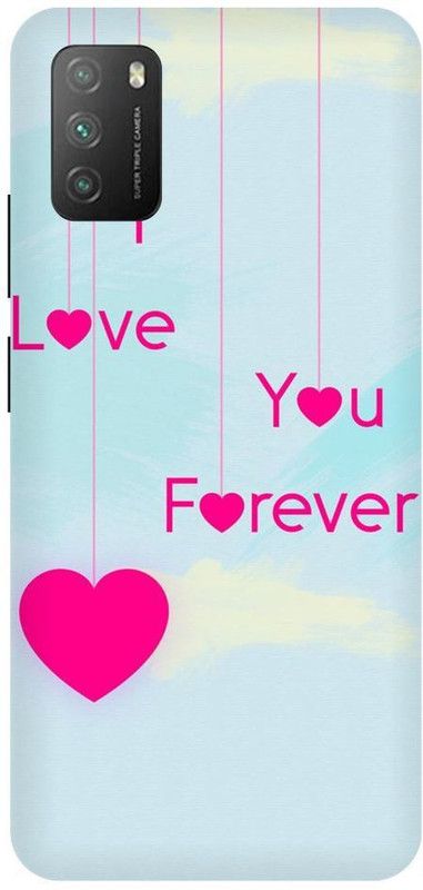 URCHIN Back Cover for Poco M3 Love, Sweet Couple, Cut Kids, Girl, boy, Together  (Multicolor, Shock Proof)