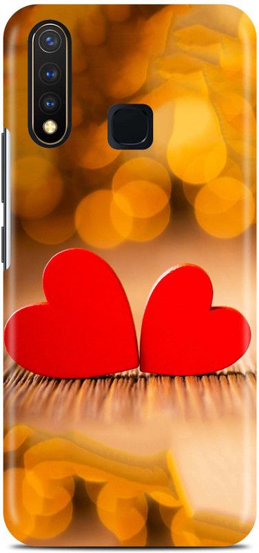 Sankee Back Cover for Vivo U20 / Vivo 1921  (Red, Hard Case)