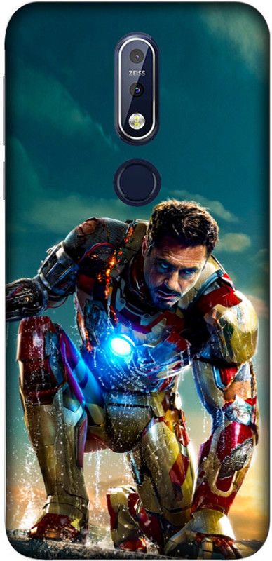 Faybey Back Cover for Nokia 7.1  (Multicolor, Hard Case, Pack of: 1)