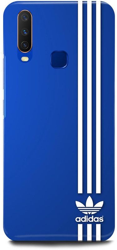 ZIGTOZAG SHOPPE Back Cover for vivo Y19  (Blue, Hard Case)
