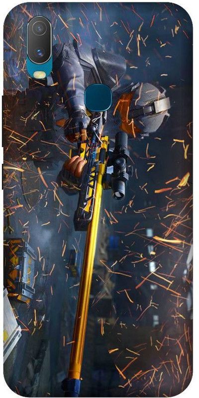 URCHIN Back Cover for Vivo Y12 Pubg, Pubg Map, Pubg Game, Pubg Love  (Multicolor, Shock Proof, Pack of: 1)