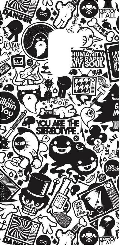Smutty Back Cover for Lenovo K4 Note - Doodle Print  (Multicolor, Hard Case)