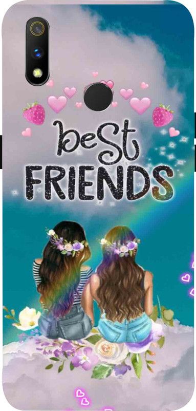 LIKELOOK Back Cover for Realme 3Pro, ( Couple, Love, Friends )  (Multicolor, Shock Proof, Pack of: 1)