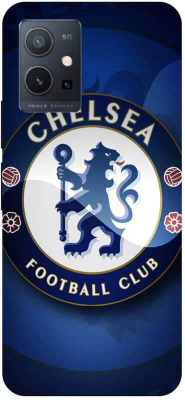 THE NARAYANA COLLECTIONS Back Cover for IQOO U5 5G-V2024A-CHELSA,CHELSEA,SPORTS,LOGO,FOOTBALL  (Multicolor, Hard Case, Pack of: 1)