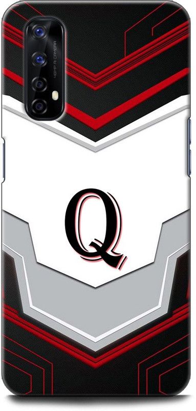 Afterglow Back Cover for Realme Narzo 20 Pro Q, Q LETTER, Q NAME, R ALPHABET, ALPHABET  (Multicolor, Shock Proof, Pack of: 1)