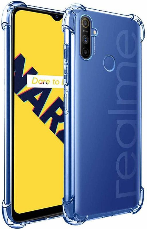 ment Back Cover for realme narzo 20A  (Transparent, Flexible, Silicon)