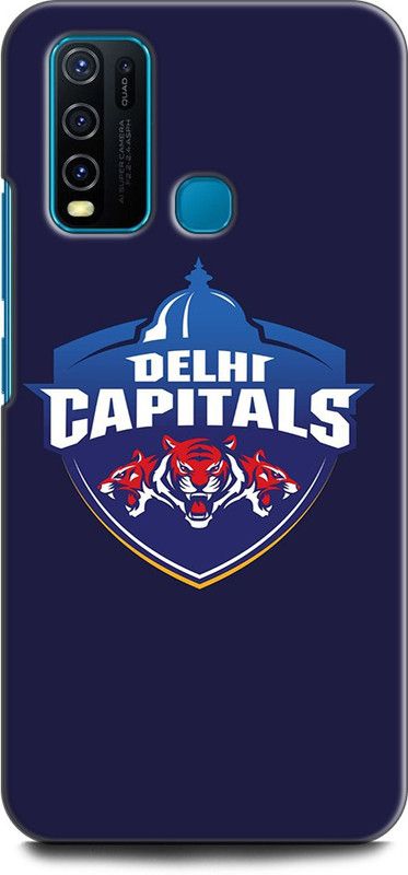 KEYCENT Back Cover for Vivo Y50, Vivo 1935 IPL, DELHI CAPITALS, SPORTS, JERSEY, CRICKET  (Multicolor, Pack of: 1)