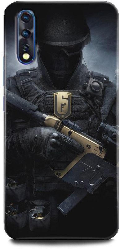 INTELLIZE Back Cover for Vivo Z1x/1917, PD1921F_EX army,Printed  (Multicolor, Shock Proof, Pack of: 1)