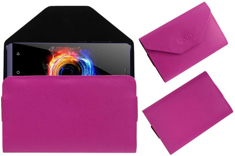 ACM Pouch for I-Smart I1 Mini  (Pink, Cases with Holder, Pack of: 1)