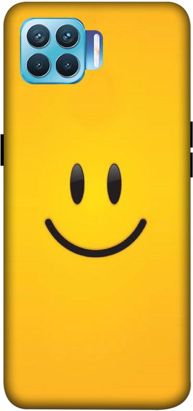 A1 Prints Back Cover for Oppo F17  (Yellow, Hard Case, Pack of: 1)