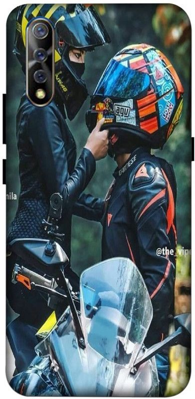 LUCKY MOBI.COM Back Cover for VIVO Z1x ( sports bike, ktm bike, racing bike) PRINTED BACK COVER  (Multicolor, Waterproof, Pack of: 1)