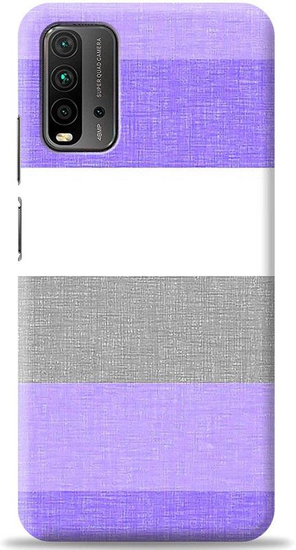 Crafter Back Cover for Mi Redmi 9 Power  (Purple, Shock Proof, Pack of: 1)