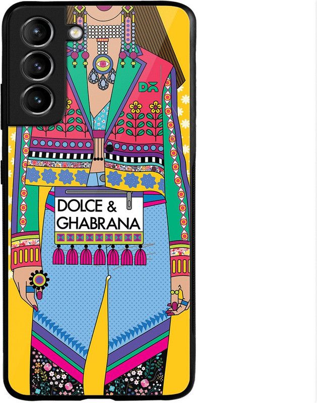 DailyObjects Overpriced Anxiety Glass Back Cover for Samsung Samsung Galaxy S22  (Multicolor, Flexible, Pack of: 1)