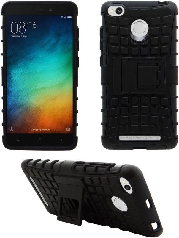 CELLCAMPUS Back Cover for Mi A1  (Black, Pack of: 1)