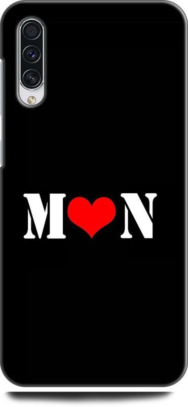 Afterglow Back Cover for SAMSUNG Galaxy A70s M N, M LOVES N, NAME, LETTER, ALPHABET, MN LOVE, HART  (Multicolor, Shock Proof, Pack of: 1)