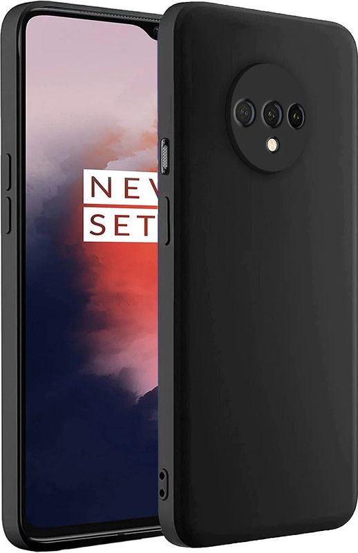 Casehub Bumper Case for OnePlus 7T  (Black, Camera Bump Protector)
