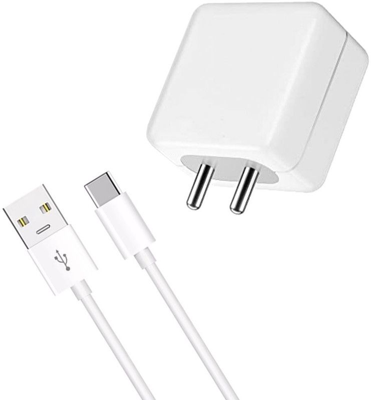 SB 33 W NA 4 A Mobile 33W SuperSonic-Ultrafast with Type-C Cable Charging Adapter Travel Fast DS-663 Charger with Detachable Cable  (White, Cable Included)