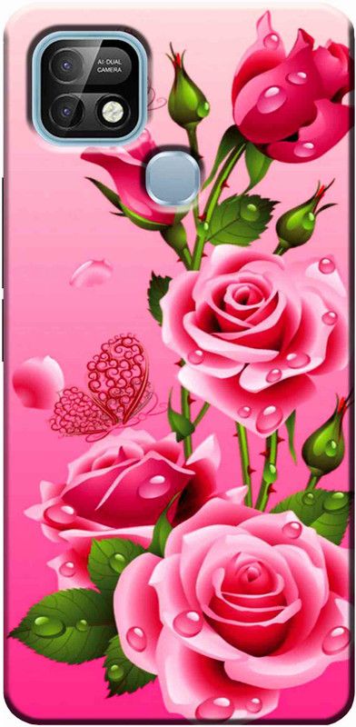 Sheorano Back Cover for Infinix Smart 5 Pro 2526  (Multicolor, Matte Finish, Silicon, Pack of: 1)