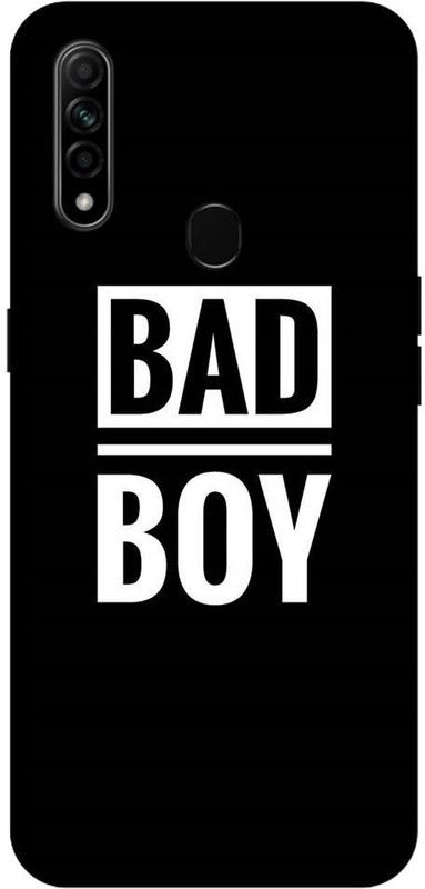 URCHIN Back Cover for Oppo A31 Bad Boy, Black and white, attitude, Cool, Style  (Multicolor, Shock Proof, Pack of: 1)