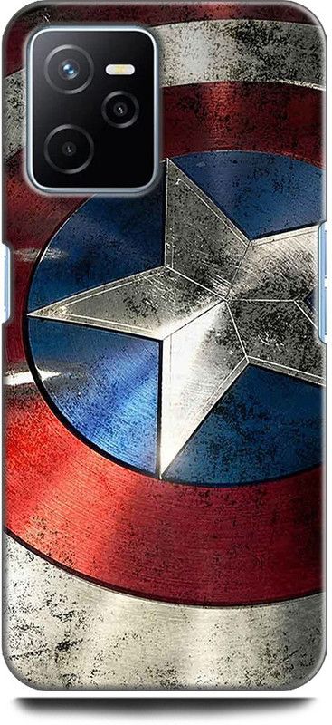 KEYCENT Back Cover for Realme Narzo 50A Prime, RMX3516 CAPTAIN AMERICA, AVENGER, SHIELD, MARVEL  (Multicolor, Shock Proof, Pack of: 1)