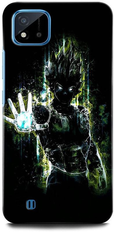 ORBIQE Back Cover for Realme C11 2021 RMX3231 VEGITO, ANIME, BALL, DRAGON, SUPER, GOKU, CARTOON,  (Multicolor, Hard Case, Pack of: 1)