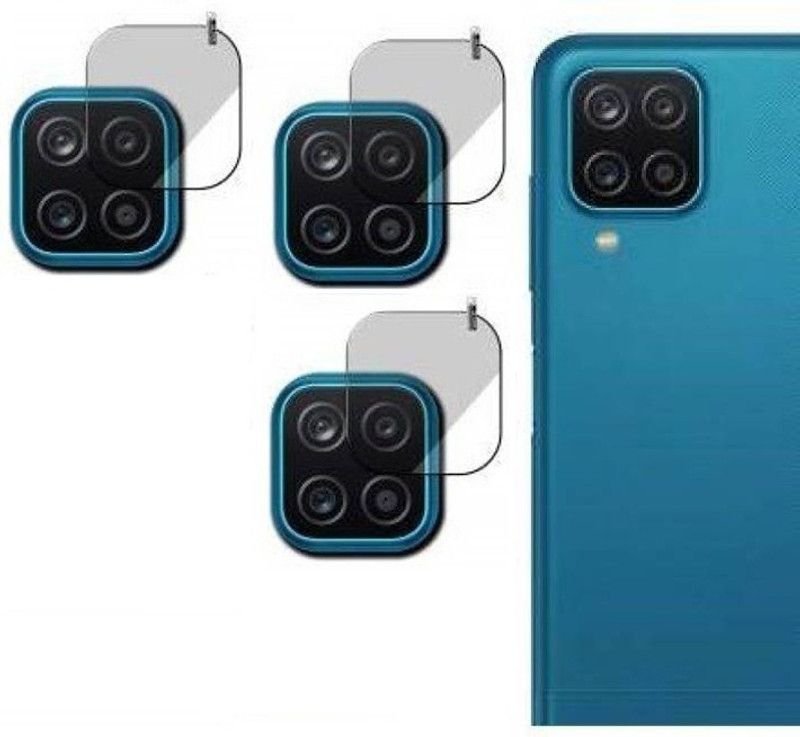XAZE Back Camera Lens Glass Protector for SAMSUMG F62  (Pack of: 3)