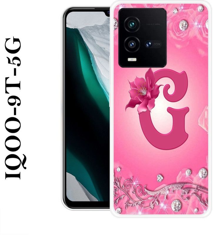 REALKING Back Cover for IQOO 9T 5G  (Pink, Grip Case, Silicon)