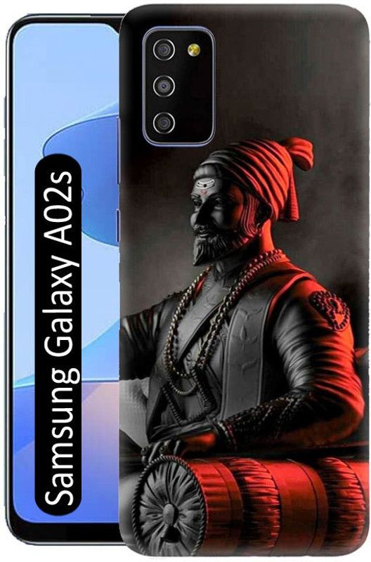 LEEMARA Back Cover for Samsung Galaxy A02s  (Black, Red, Pack of: 1)