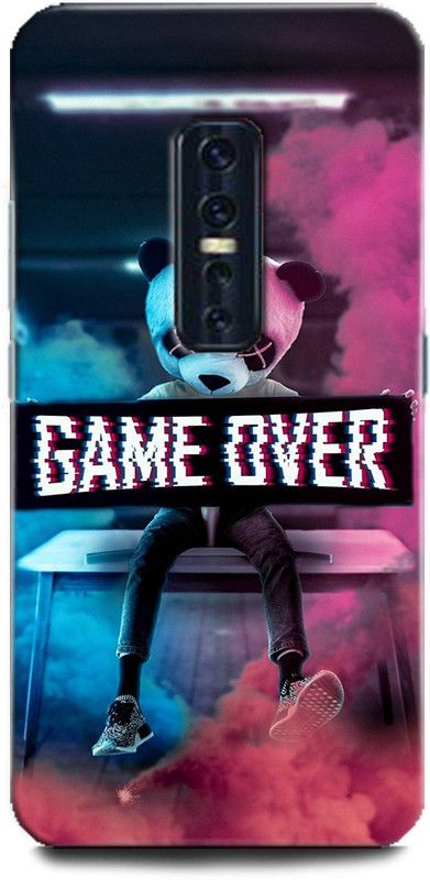Afterglow Back Cover for Vivo V17 Pro GAME OVER, PANDA, COLOURFULL, NEON, TRAP BOY, STREET, TRAP  (Multicolor, Shock Proof, Pack of: 1)