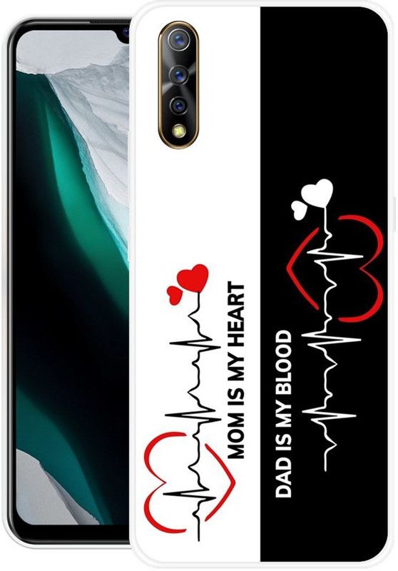 BLUEZAP Back Cover for Vivo S1, Vivo Z1x  (Multicolor, Grip Case, Silicon, Pack of: 1)