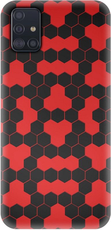 Smutty Back Cover for Samsung Galaxy A51, SM-A515F - Honeycomb Print  (Multicolor, Hard Case, Pack of: 1)